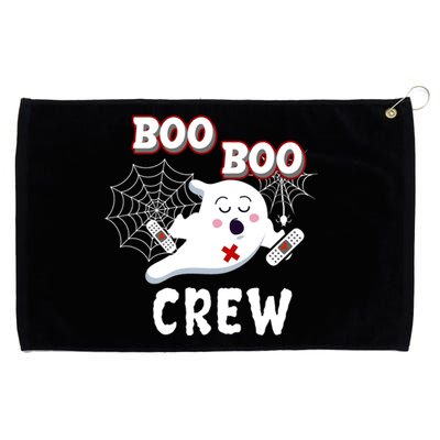 Boo Boo Crew Cute Nurse Ghost Grommeted Golf Towel