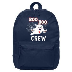 Boo Boo Crew Cute Nurse Ghost 16 in Basic Backpack