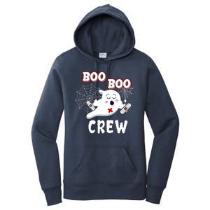 Boo Boo Crew Cute Nurse Ghost Women's Pullover Hoodie