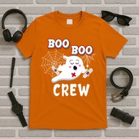 Boo Boo Crew Cute Nurse Ghost T-Shirt