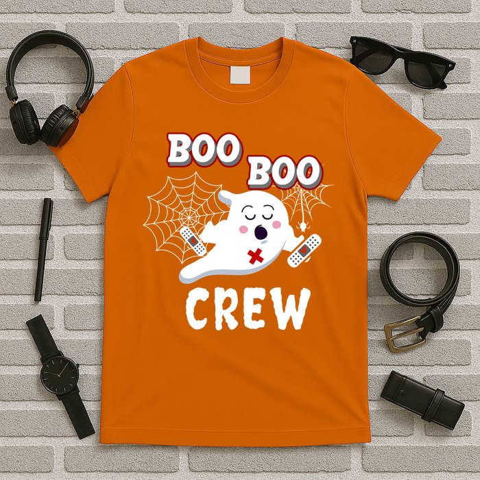 Boo Boo Crew Cute Nurse Ghost T-Shirt