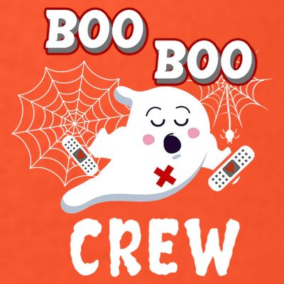 Boo Boo Crew Cute Nurse Ghost T-Shirt