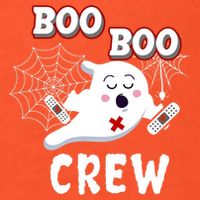 Boo Boo Crew Cute Nurse Ghost T-Shirt