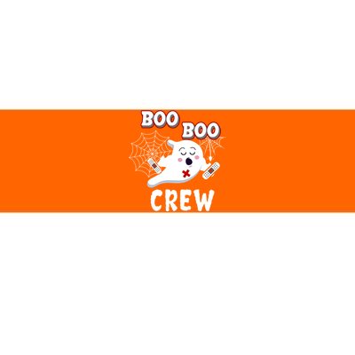 Boo Boo Crew Cute Nurse Ghost Bumper Sticker