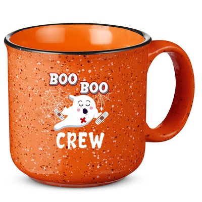 Boo Boo Crew Cute Nurse Ghost 15oz Campfire Ceramic Mug