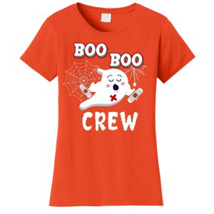 Boo Boo Crew Cute Nurse Ghost Women's T-Shirt