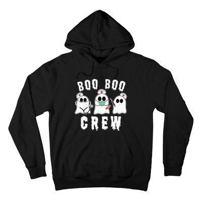 Boo Boo Crew Funny Nurse Halloween Ghost Costume Hoodie