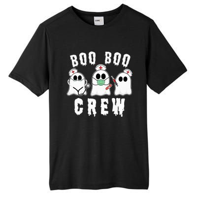 Boo Boo Crew Funny Nurse Halloween Ghost Costume Tall Fusion ChromaSoft Performance T-Shirt