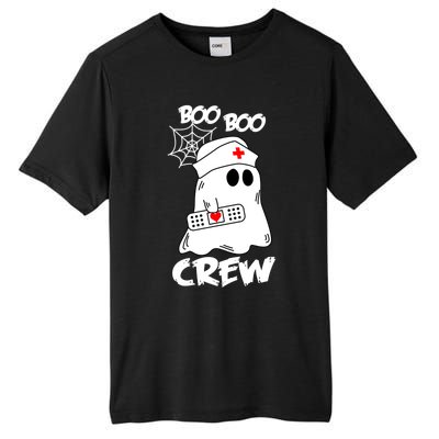 Boo Boo Crew Nurse Gift Funny Ghost Halloween Nurse Cool Gift Tall Fusion ChromaSoft Performance T-Shirt