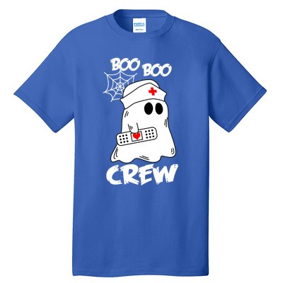 Boo Boo Crew Nurse Gift Funny Ghost Halloween Nurse Cool Gift Tall T-Shirt