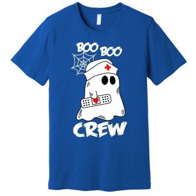 Boo Boo Crew Nurse Gift Funny Ghost Halloween Nurse Cool Gift Premium T-Shirt