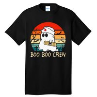 Boo Boo Crew quote Nurse cool Halloween Nurse Costume Tall T-Shirt