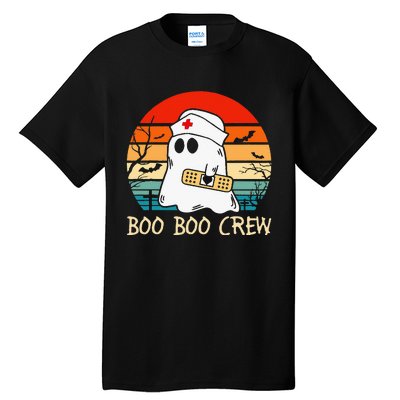 Boo Boo Crew quote Nurse cool Halloween Nurse Costume Tall T-Shirt