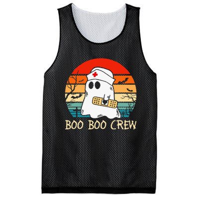 Boo Boo Crew quote Nurse cool Halloween Nurse Costume Mesh Reversible Basketball Jersey Tank