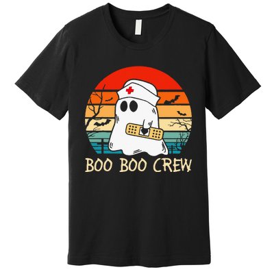 Boo Boo Crew quote Nurse cool Halloween Nurse Costume Premium T-Shirt