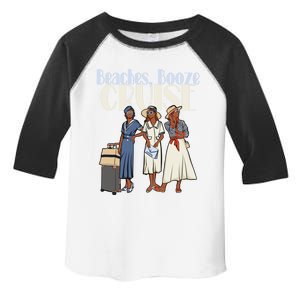 Beaches Booze Cruise Trip For Black Vacation Gift Toddler Fine Jersey T-Shirt