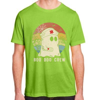 Boo Boo Crew Nurse Funny Ghost  Halloween  Nurse Adult ChromaSoft Performance T-Shirt