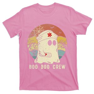 Boo Boo Crew Nurse Funny Ghost  Halloween  Nurse T-Shirt