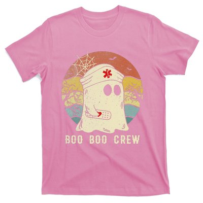 Boo Boo Crew Nurse Funny Ghost  Halloween  Nurse T-Shirt