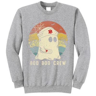 Boo Boo Crew Nurse Funny Ghost  Halloween  Nurse Sweatshirt