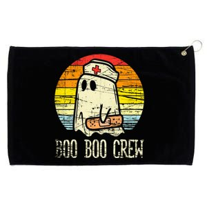 Boo Boo Crew Nurse Halloween Nurses Rn Ghost Grommeted Golf Towel