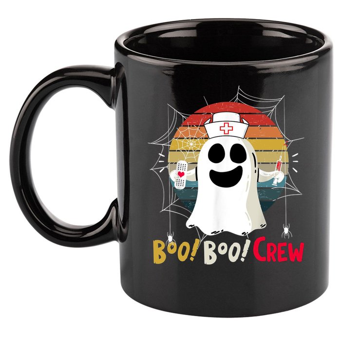Boo Boo Crew 11oz C Handle Ceramic Mug