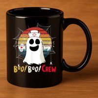 Boo Boo Crew 11oz C Handle Ceramic Mug