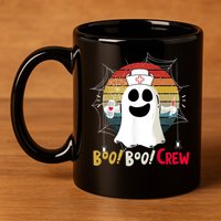 Boo Boo Crew 11oz C Handle Ceramic Mug
