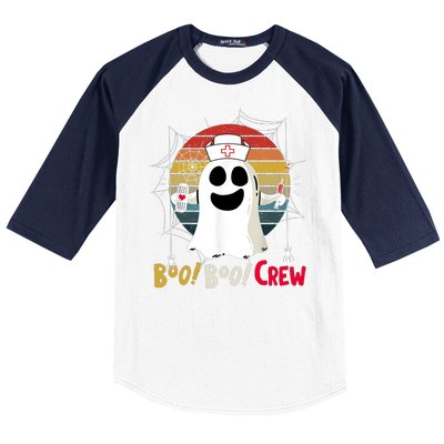 Boo Boo Crew Baseball Sleeve Shirt