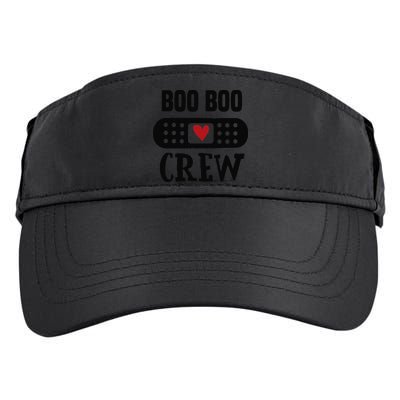 Boo Boo Crew First Aid School Nurse Day Care Teacher Adult Drive Performance Visor