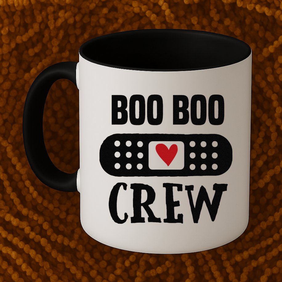Boo Boo Crew First Aid School Nurse Day Care Teacher Mug