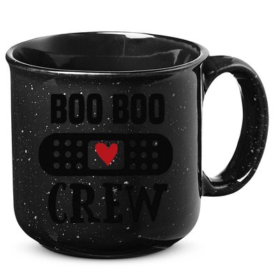 Boo Boo Crew First Aid School Nurse Day Care Teacher 15oz Campfire Ceramic Mug