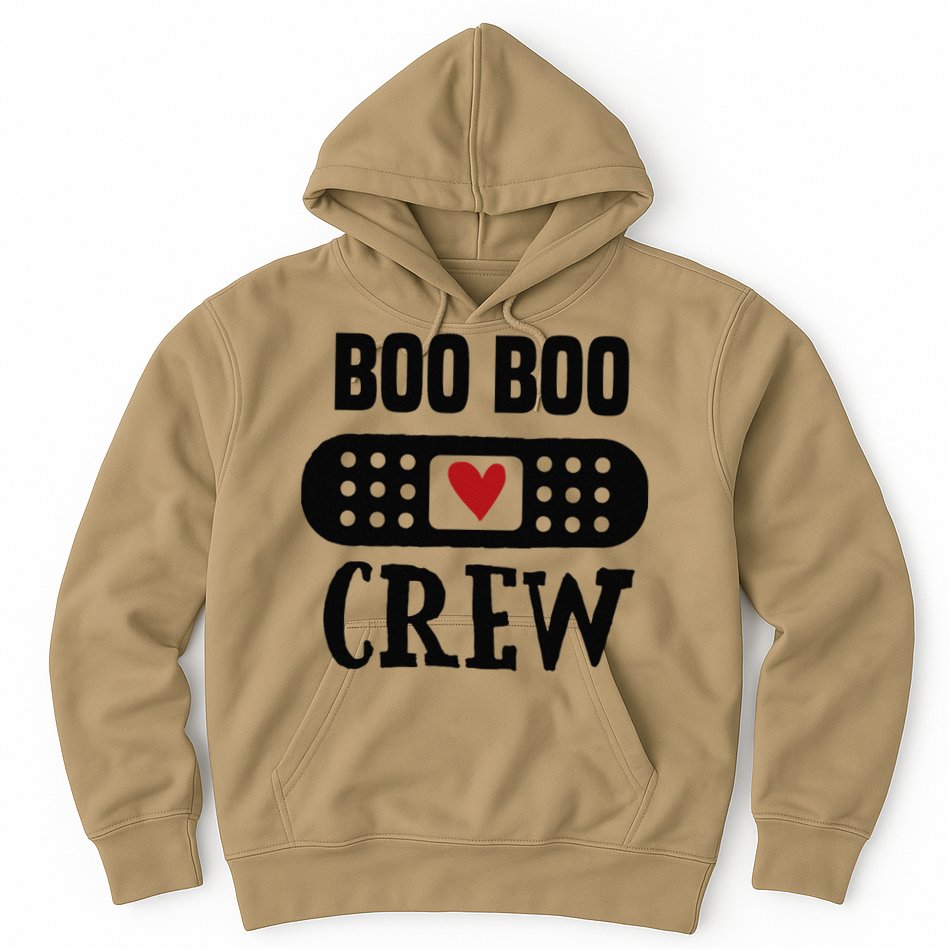 Boo Boo Crew First Aid School Nurse Day Care Teacher Hoodie