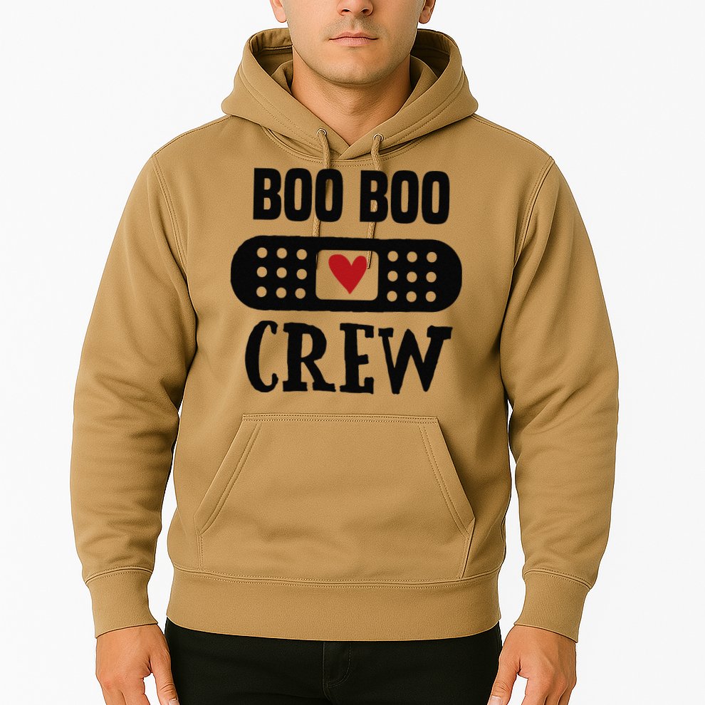 Boo Boo Crew First Aid School Nurse Day Care Teacher Hoodie