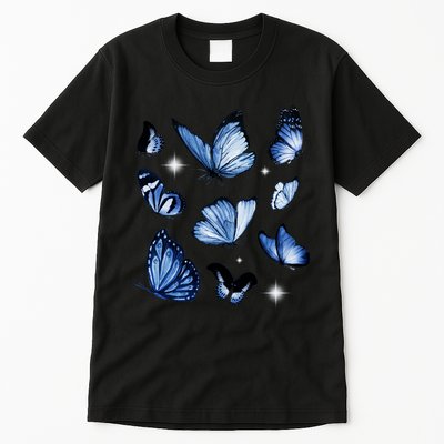 Blue Butterflies Cute Gift Tall T-Shirt