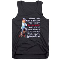 Biden Bicycle Crash Bike Wreck AntiBiden Pro Trump 2024 Tank Top