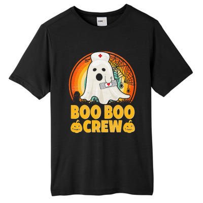 Boo Boo Crew Nurse Funny Halloween Ghost Costume RN Nurse Tall Fusion ChromaSoft Performance T-Shirt