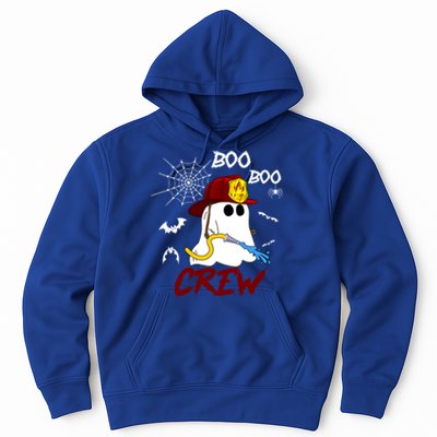 Boo Boo Crew Firefighter Fire Halloween Spooky Season Cool Gift Hoodie