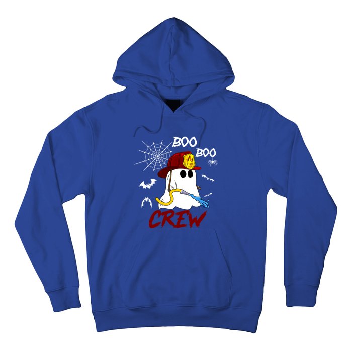 Boo Boo Crew Firefighter Fire Halloween Spooky Season Cool Gift Hoodie