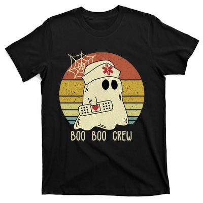 Boo Boo Crew Nurse Happy Halloween Nurse T-Shirt