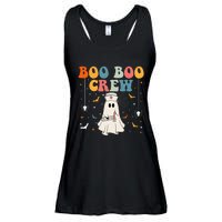 Boo Boo Crew For Cna Er Rn Lpn Funny Halloween Nurse Ladies Essential Flowy Tank