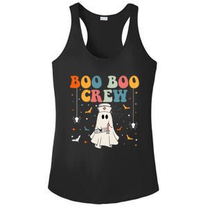 Boo Boo Crew For Cna Er Rn Lpn Funny Halloween Nurse Ladies PosiCharge Competitor Racerback Tank