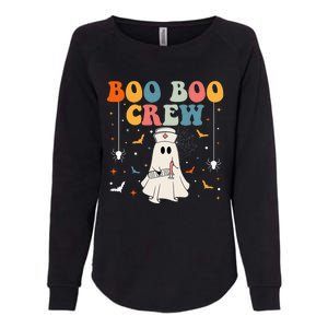 Boo Boo Crew For Cna Er Rn Lpn Funny Halloween Nurse Womens California Wash Sweatshirt