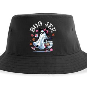 Boujee Boojee Costume Ghost Spooky Season Cute Halloween Sustainable Bucket Hat