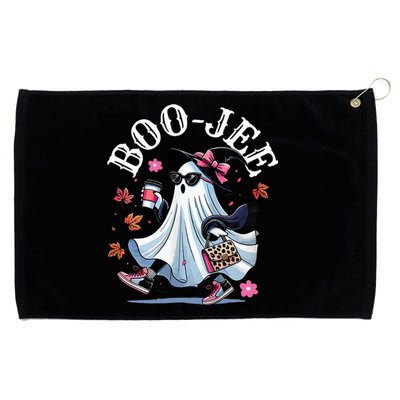 Boujee Boojee Costume Ghost Spooky Season Cute Halloween Grommeted Golf Towel