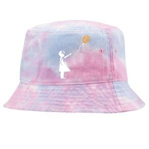 Bitcoin Balloon Cryptocurrency Tie-Dyed Bucket Hat