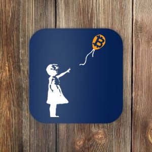 Bitcoin Balloon Cryptocurrency Coaster