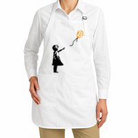 Bitcoin Balloon Cryptocurrency Apron