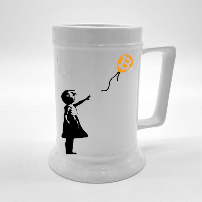 Bitcoin Balloon Cryptocurrency Beer Stein