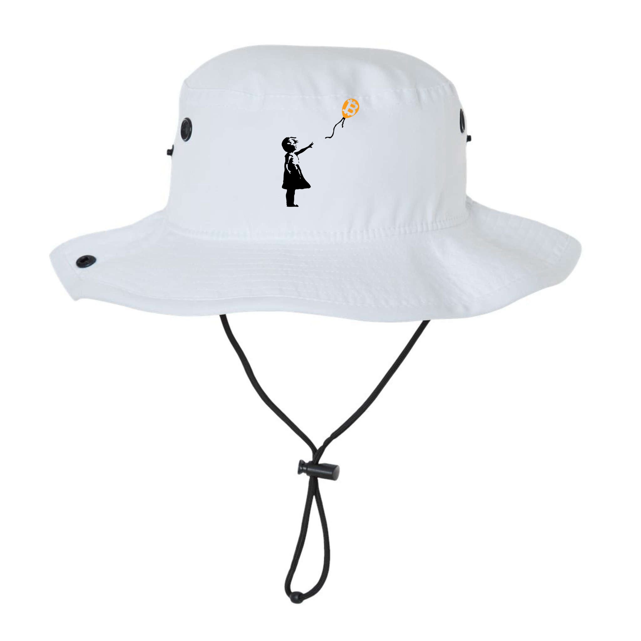 Bitcoin Balloon Cryptocurrency Bucket Hat